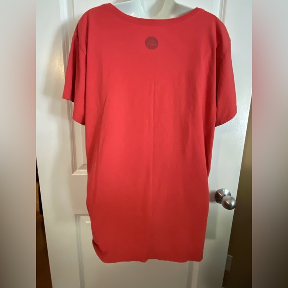 Life is Good Women’s Crusher Cotton Tee Short Sleeve Brick Red Size XL - Picture 5 of 12